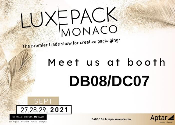 Aptar Beauty + Home at Luxe Pack Monaco 2021: Sustainability and digitalization